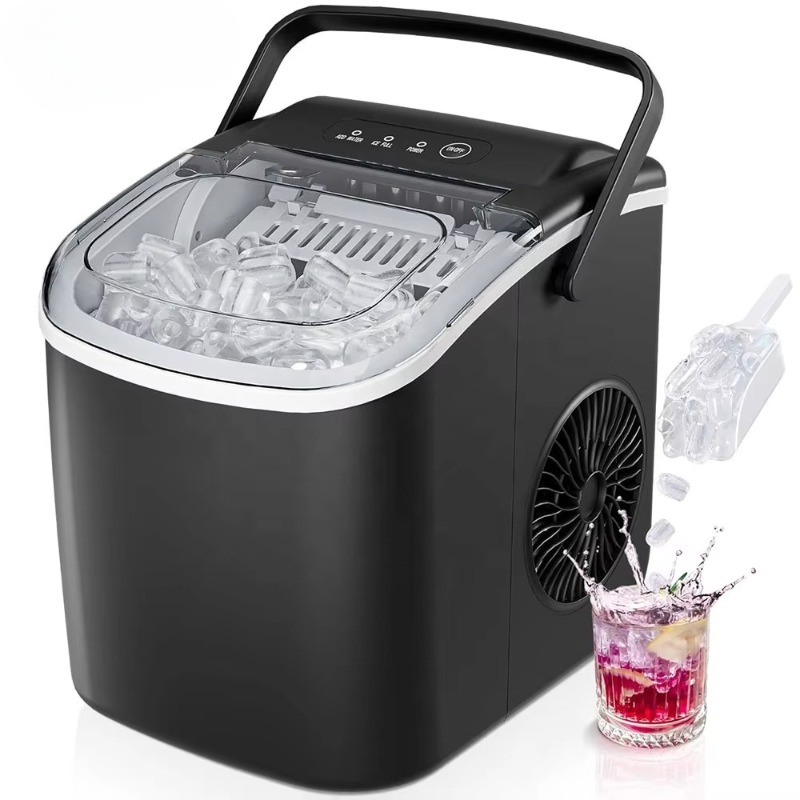 Home Improvement Kitchen - Portable Countertop Ice Maker Machine with