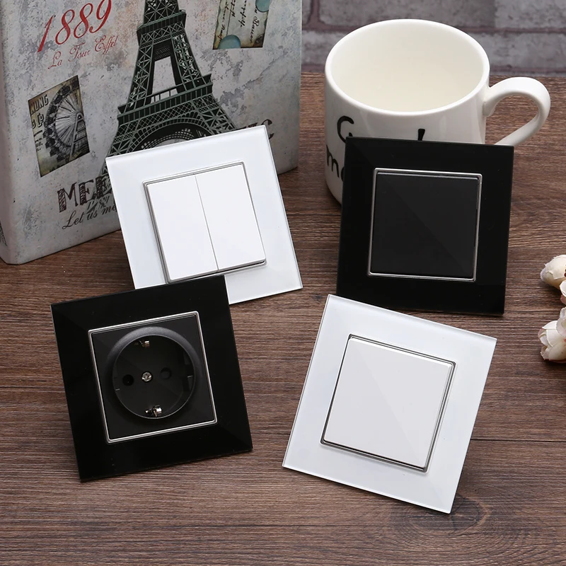 Black Glass Wallpad Electrical - đánh giá và giá Home Improvement Outlet
