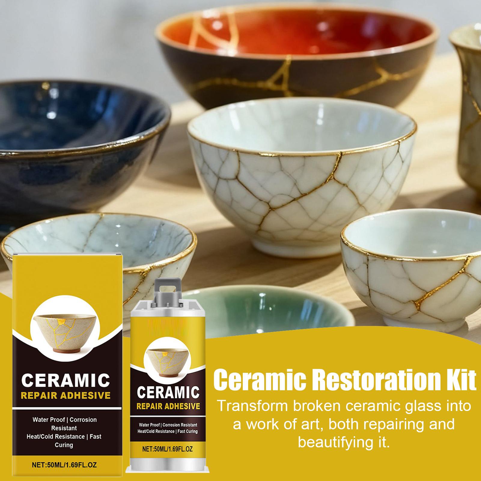 Japanese Kintsugi Ceramic Repa - đánh giá và giá Tile Grout Repair