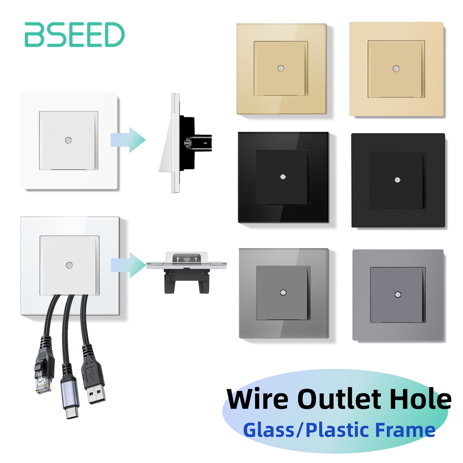 Bseed E Seires Wall Wire Outle - đánh giá và giá Home Improvement Outlet