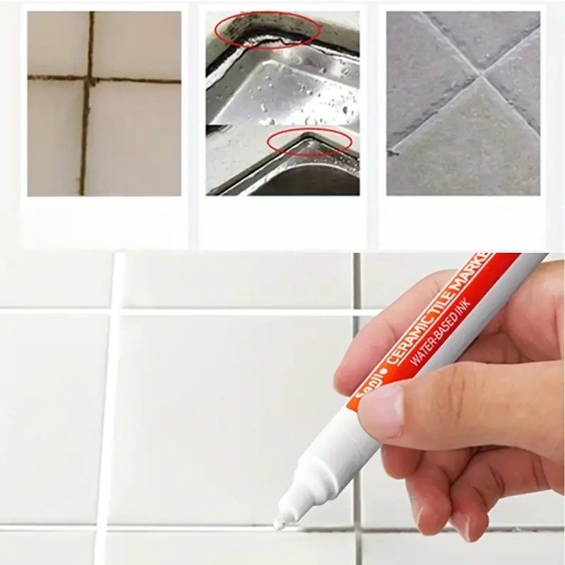 1PC Waterproof Grout Pen Tile  - đánh giá và giá Tile Grout Repair