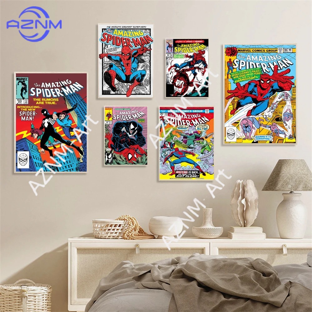 Movie Poster Superhero Canvas  - đánh giá và giá Home Improvement Kids