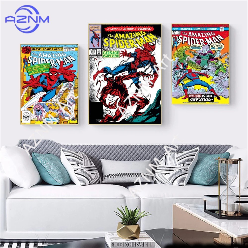 Movie Poster Superhero Canvas  - đánh giá và giá Home Improvement Kids