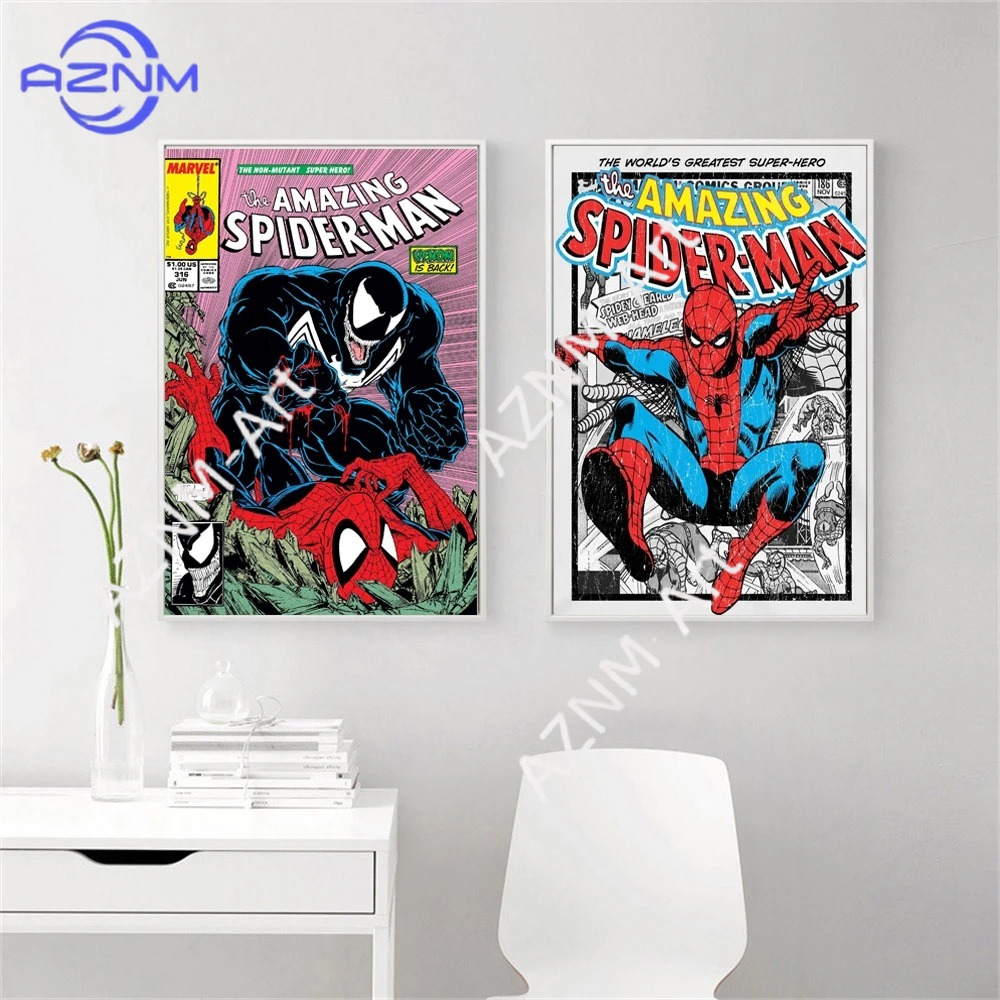 Movie Poster Superhero Canvas  - đánh giá và giá Home Improvement Kids