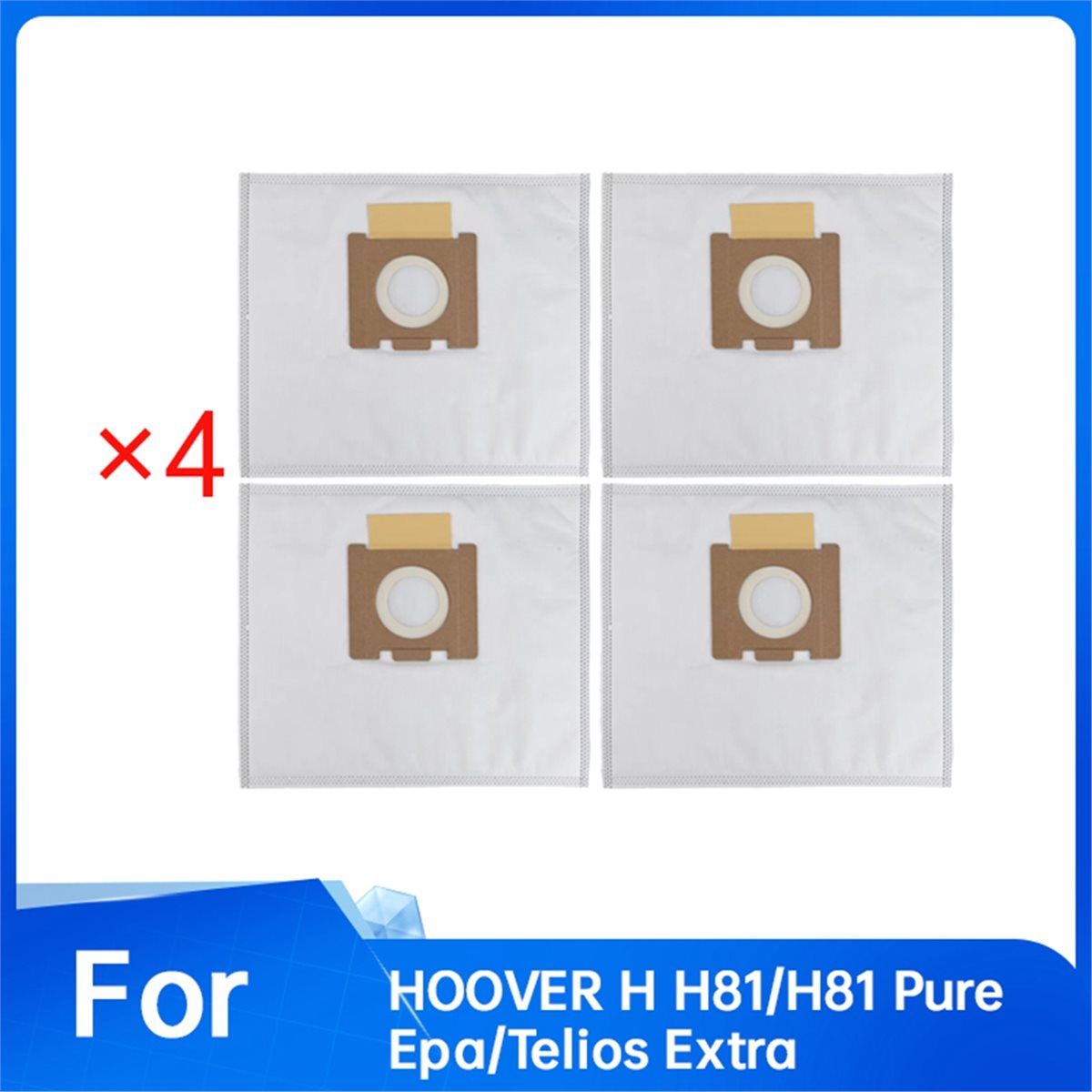 (ABJZ) 4Pcs Dust Bag for HOOVE - đánh giá và giá Home Improvement Materials