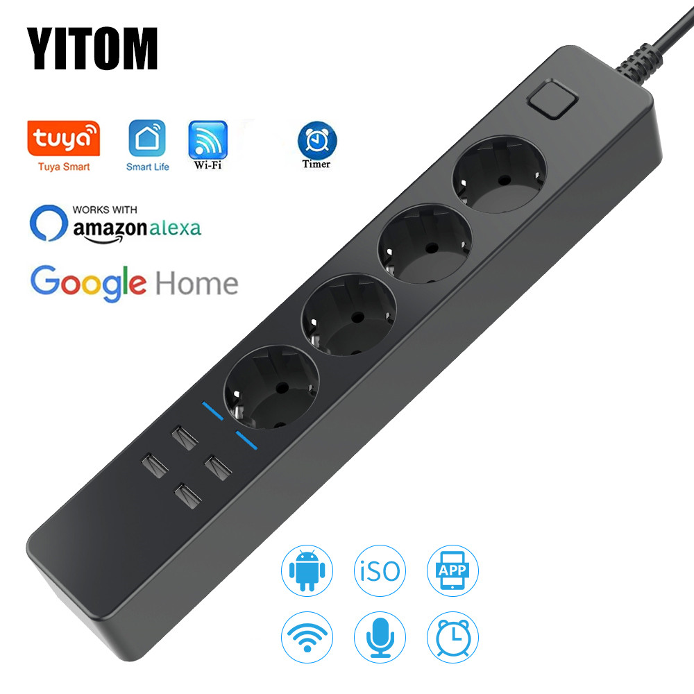 Smart Power Strip Wifi 4 EU Ou - đánh giá và giá Home Improvement Outlet